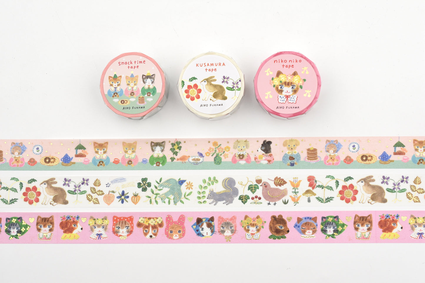Cozyca - Aiko Fukawa Foil Stamping Washi Tape