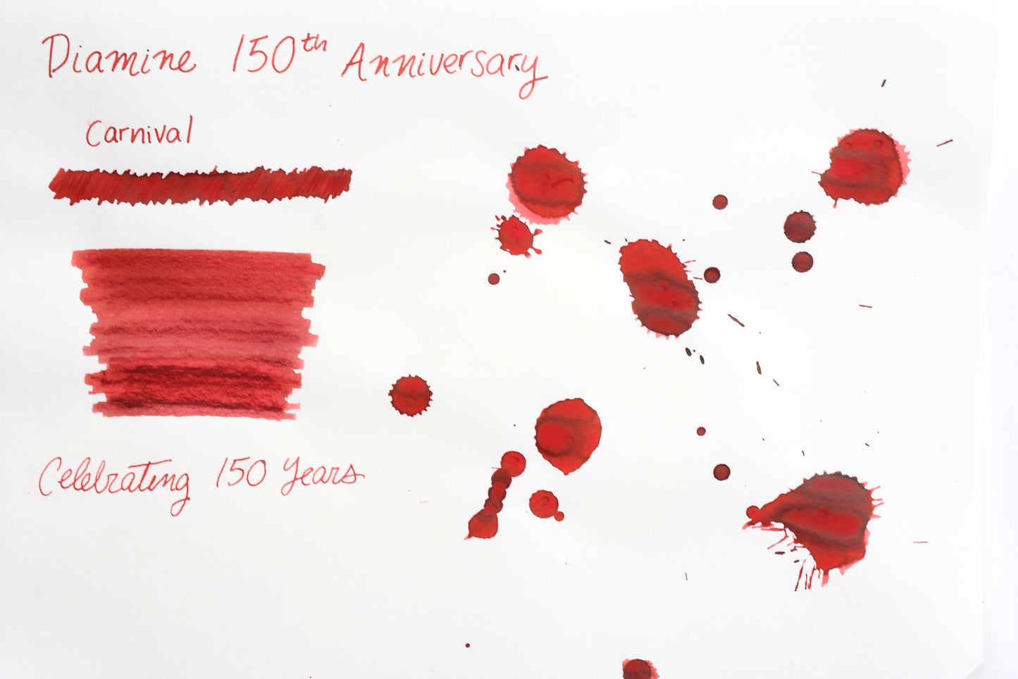 Diamine Fountain Pen Ink - 150th Anniversary Series - Carnival
