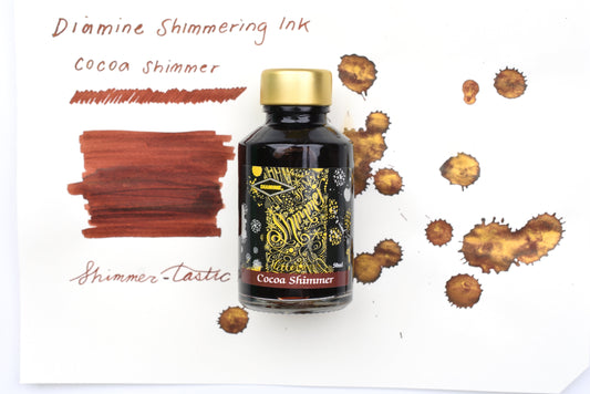 Diamine Shimmer Ink - Cocoa Shimmer - 50mL