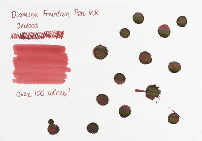 Diamine Fountain Pen Ink - Oxblood - 30mL