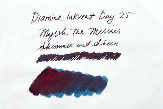 Diamine Teal Edition - Shimmer & Sheen - Myrrh the Merrier (Coming Soon)