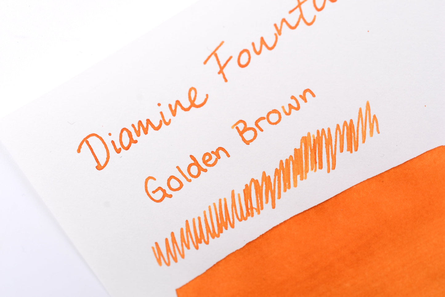 Diamine Fountain Pen Ink - Golden Brown - 30mL