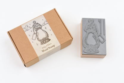 Dominant Industry - A Log of Elixir - Wood Stamp