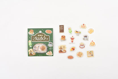 BGM Flake Stickers - Foil Stamping - Today's Cafe