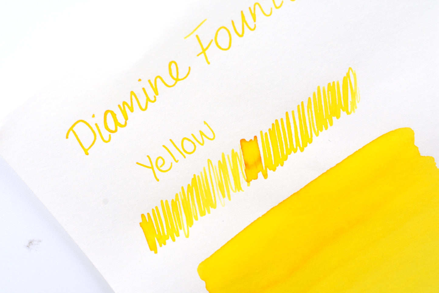 Diamine Fountain Pen Ink - Yellow - 30mL