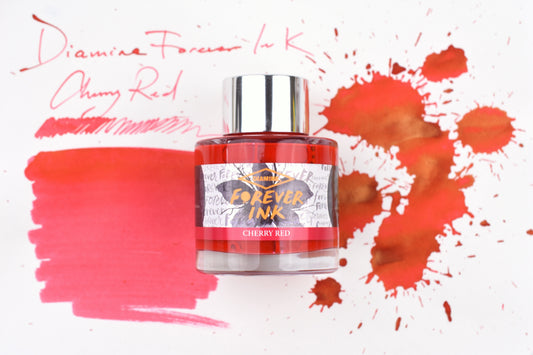 Diamine Forever Inks - Cherry Red - 50mL