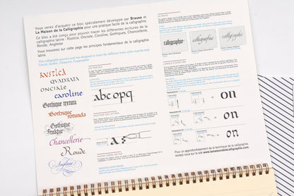 Brause Calligraphy Practice Paper Pad