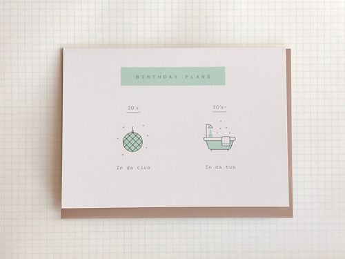 Club/Tub Card