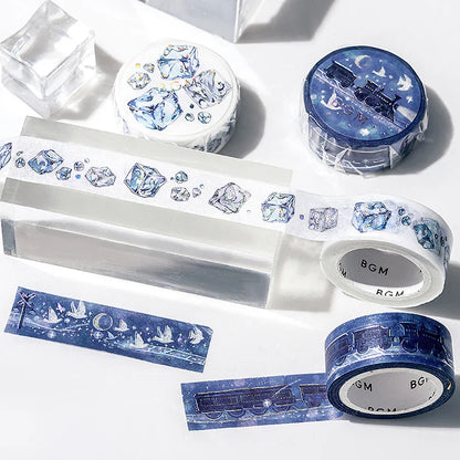 BGM Washi Tape - Foil Stamping Life - Ice