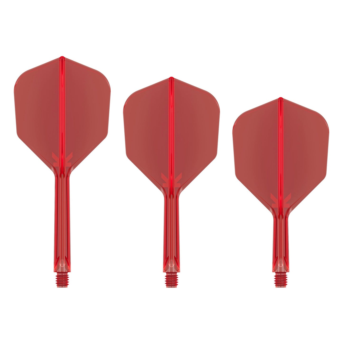 TARGET - K-FLEX All-In-One Moulded Flights NO6 Size - RED