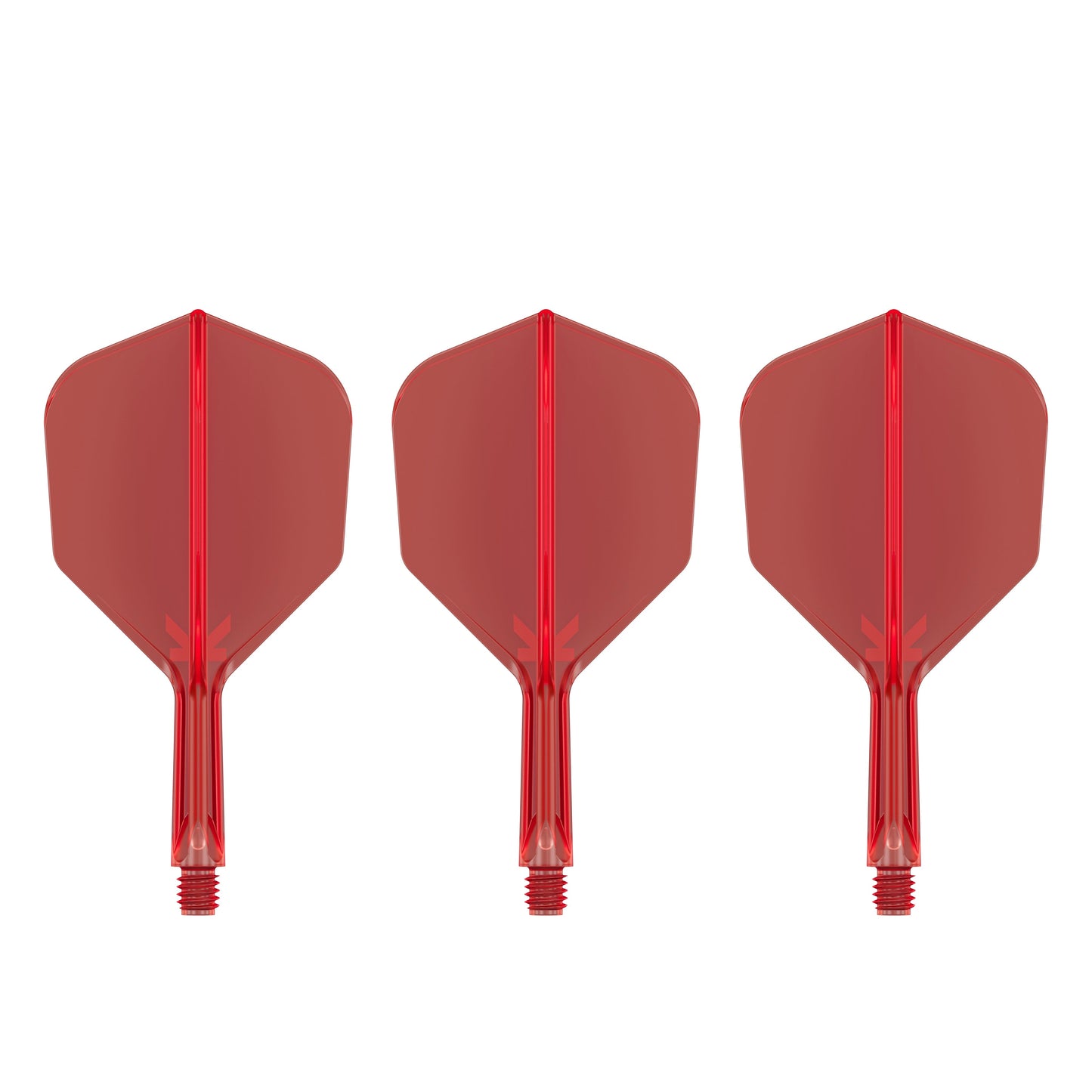 TARGET - K-FLEX All-In-One Moulded Flights NO6 Size - RED