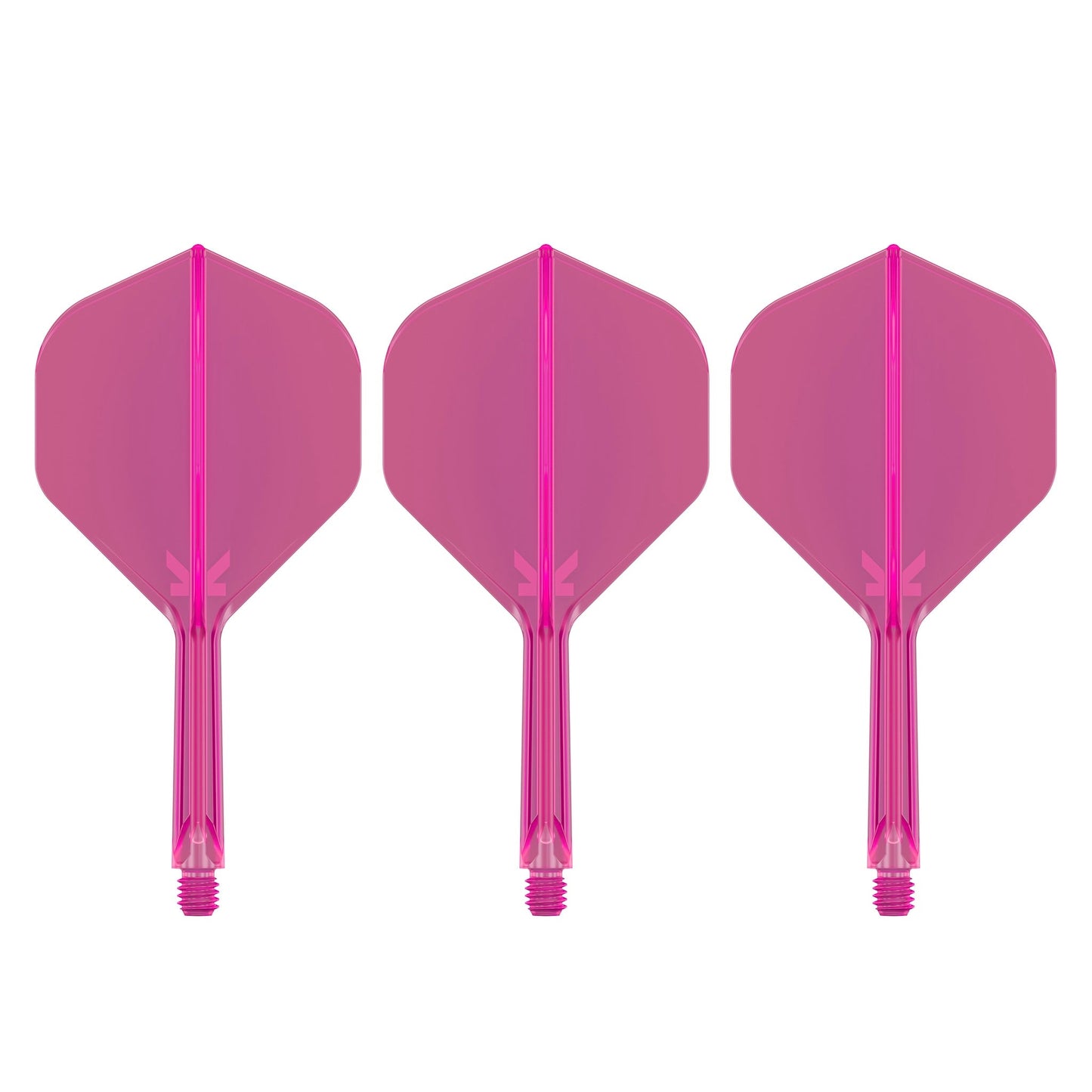 TARGET - K-FLEX All-In-One Moulded Flights NO2 Size - Neon Pink