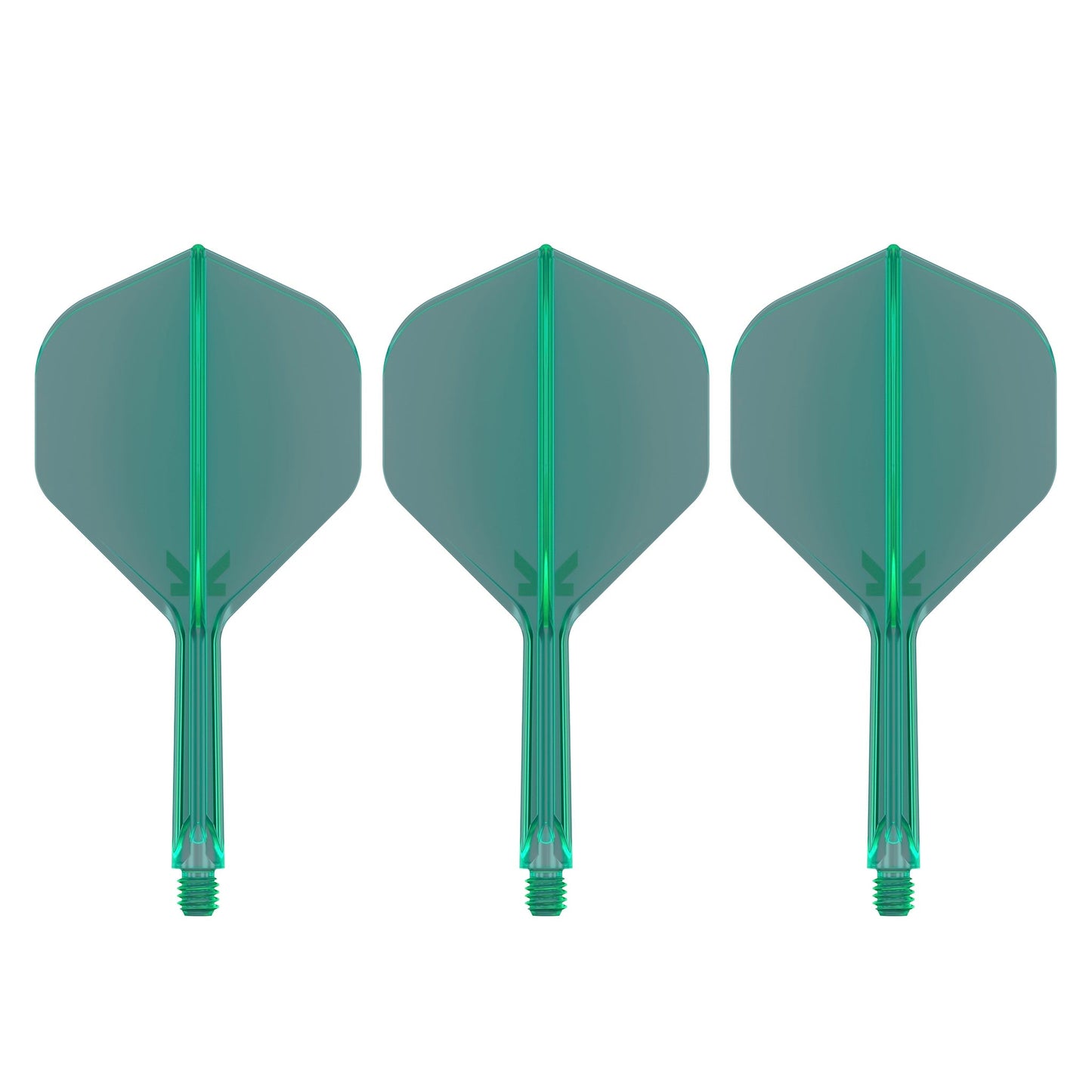 TARGET - K-FLEX All-In-One Moulded Flights NO2 Size - GREEN