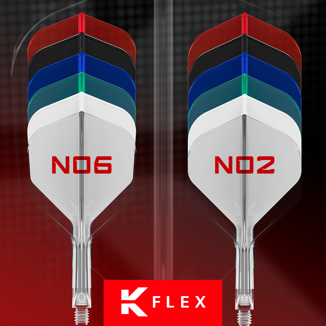 TARGET - K-FLEX All-In-One Moulded Flights NO2 Size - GREEN
