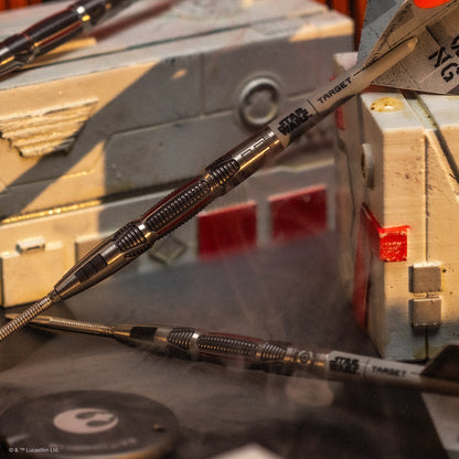 TARGET x STAR WARS - 24g - X WING - Steel Tip Swiss Point - 90% Tungsten Darts
