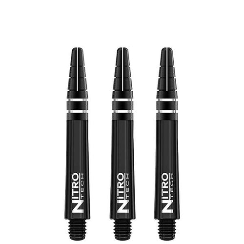RED DRAGON - Nitrotech Composite Dart Shafts - 36mm Short Black
