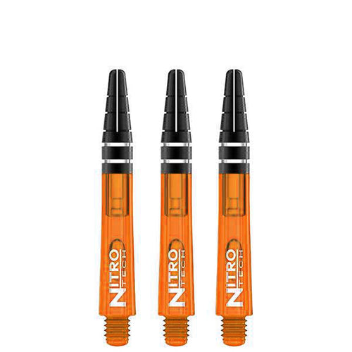RED DRAGON - Nitrotech Composite Dart Shafts - 36mm Short Orange
