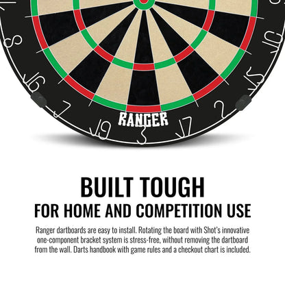 SHOT - RANGER Bladed Wire Bristle Dartboard