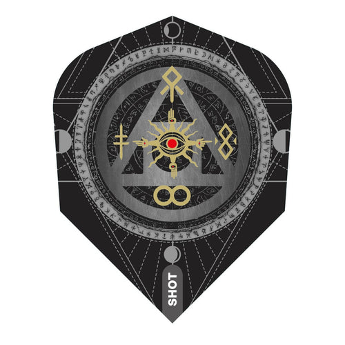 SHOT - Alchemy Fusion Darts Flights - Small Standard - 100 Micron