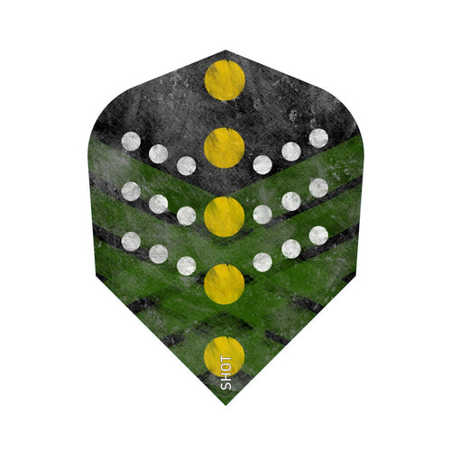 SHOT - Devon Petersen Courage Dart Flights - 100M - Small Standard
