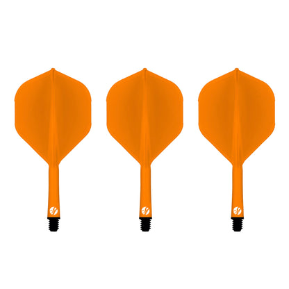 SHOT - FLIGHT DECK - ONE PIECE Dart and Flight System - ORANGE