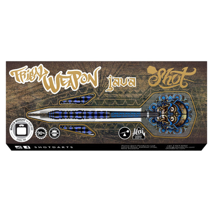 SHOT - TRIBAL WEAPON JAVA Dart Set - 90% TUNGSTEN - 26g