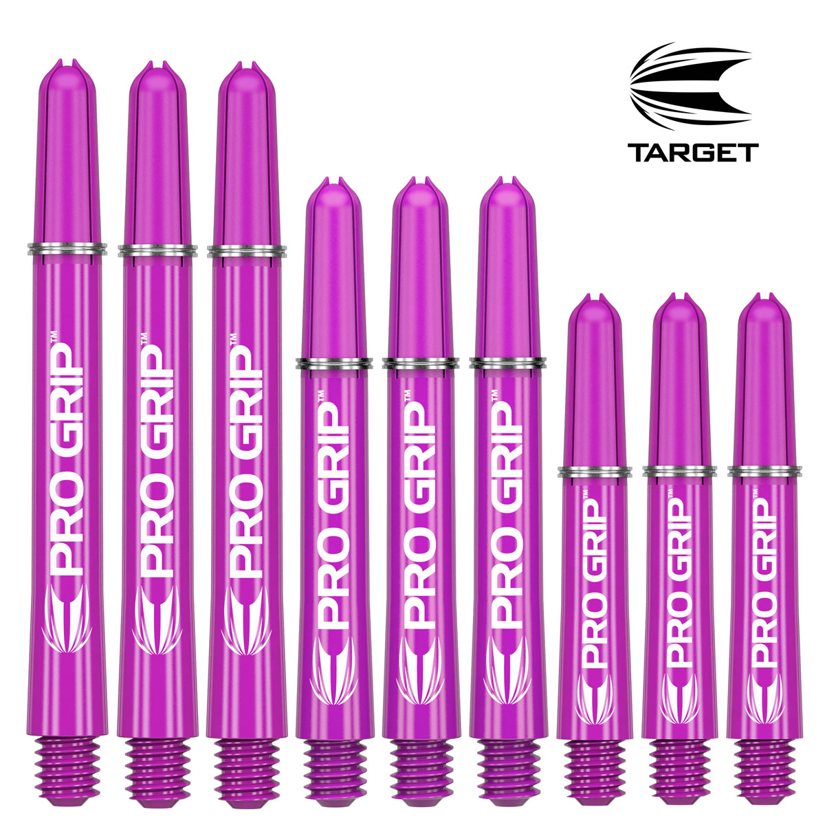 Target 2019 Pro Grip Ring Lock Shafts Purple