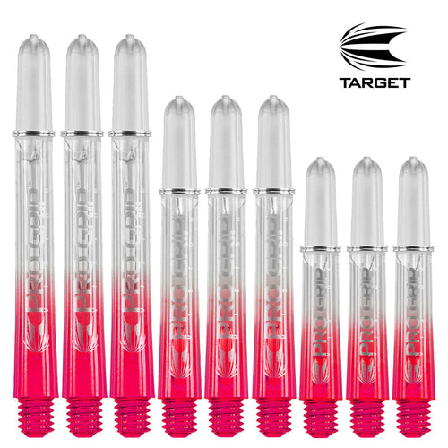 Target Pro Grip Vision Ring Lock Shafts - Red