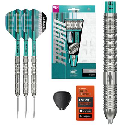TARGET - 23g - Hydro SP 01 - Steel Tip Swiss Point - 90% Tungsten Darts