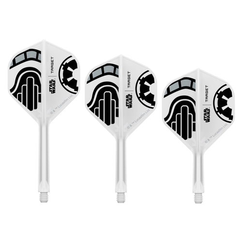 TARGET x STAR WARS - K-FLEX NO2 Shape - Storm Trooper - All-In-One Moulded Flights