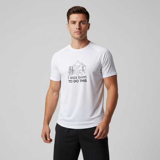 GymBumUK Born To Do This Men's Performance T-Shirt