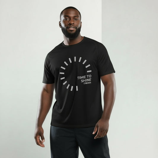 GymBumUK Time To Shine Men's Performance T-Shirt