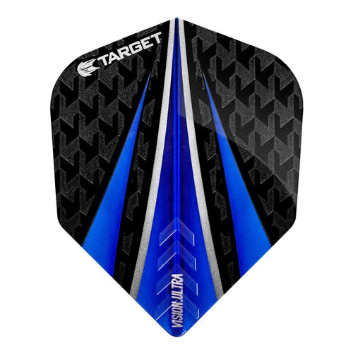TARGET - Vision Ultra Blue Three Fin NO6 Flights - 100 Micron