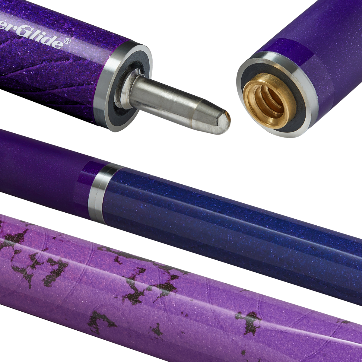 POWERGLIDE - IGNIS Carbon Composite Cue - PURPLE