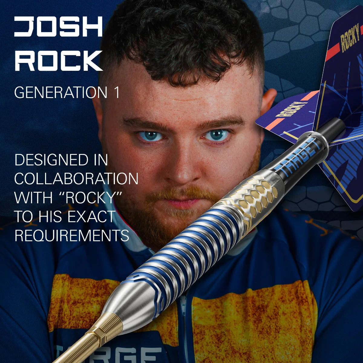 TARGET - 25g - JOSH ROCK G1 Swiss Point Darts - 90% Tungsten