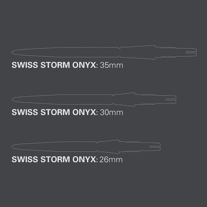 TARGET - Swiss Storm Onyx Points 26mm / 30mm / 35mm