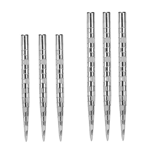 Target Onyx High Grip Dart Points Silver 32mm