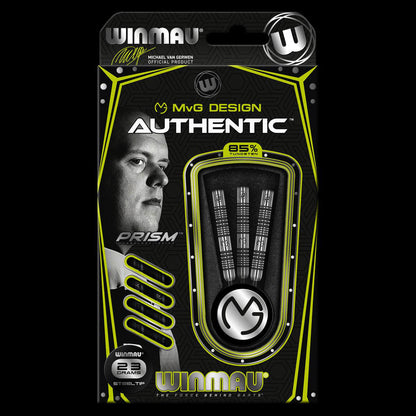 WINMAU Michael van Gerwen MVG Authentic Darts - 85% Tungsten - 26g